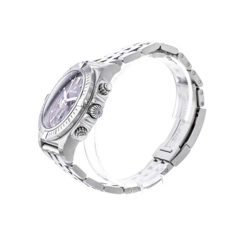 Montre Breitling Chronomat homme chronographe acier - vue 2