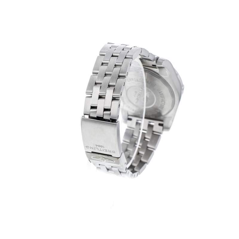 Montre Breitling Chronomat homme chronographe acier - vue 3