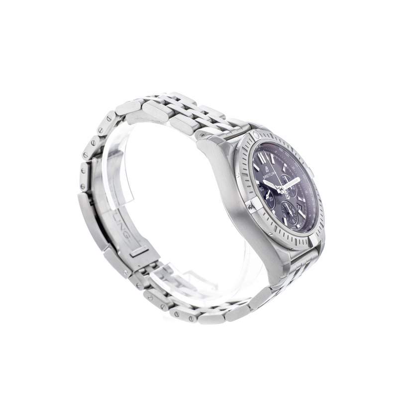 Montre Breitling Chronomat homme chronographe acier - vue D1
