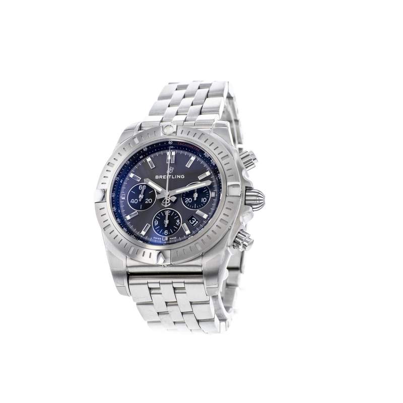 Montre Breitling Chronomat homme chronographe acier - vue D2