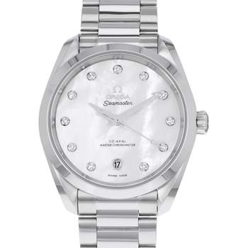 Montre d'occasion Omega Seamaster femme automatique acier