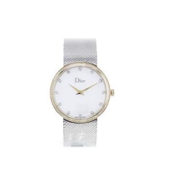 Montre d'occasion DIOR D acier femme quartz