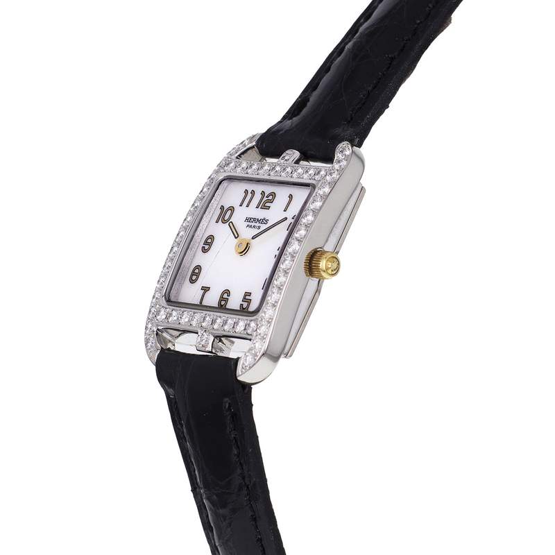 Montre d'occasion HERMES quartz cape cod femme - vue D2