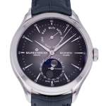 Montre d'occasion BAUME ET MERCIER Baumatic homme automatique bracelet cuir d'origine - vue D1
