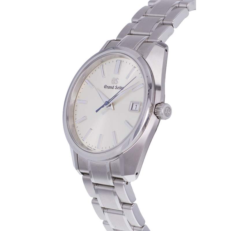 Montre d'occasion GRAND SEIKO Collection Héritage homme quartz bracelet acier - vue D2