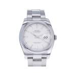 Montre d'occasion ROLEX DateJust homme mouvement automatique certifié (cosc) bracelet acier - vue 1