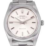 Montre d'occasion ROLEX Air King homme automatique bracelet acier - vue D1