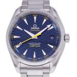 Montre d'occasion OMEGA Seamaster homme mouvement automatique certifié (cosc) bracelet acier - vue D1