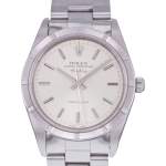Montre d'occasion ROLEX Air King homme automatique bracelet acier - vue D1