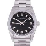Montre d'occasion ROLEX Oyster Perpetual femme automatique bracelet acier - vue D1
