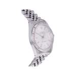 Montre d'occasion ROLEX DateJust homme mouvement automatique certifié (cosc) bracelet acier - vue 2