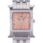Montre d'occasion HERMES Heure H femme quartz bracelet acier - vue D1