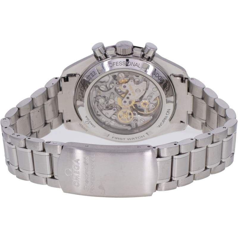 Montre d'occasion OMEGA Speedmaster homme mécanique bracelet acier - vue 3
