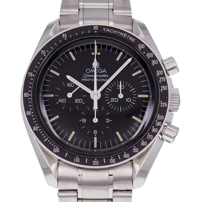 Montre d'occasion OMEGA Speedmaster homme mécanique bracelet acier - vue D1