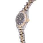 Montre d'occasion ROLEX DateJust femme automatique bracelet or jaune 750/000 et acier - vue D2