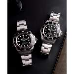 Montre d'occasion ROLEX Sea-Dweller homme mouvement automatique certifié (cosc) bracelet acier - vue D3