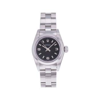 Montre d'occasion ROLEX Oyster Perpetual femme automatique bracelet acier