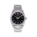 Montre d'occasion ROLEX Air King homme mouvement automatique certifié (cosc) bracelet acier - vue 1