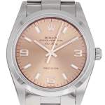 Montre d'occasion ROLEX Air King homme automatique bracelet acier - vue D1