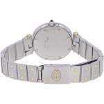 Montre d'occasion CARTIER Santos femme quartz bracelet or jaune 750/000 et acier - vue 3