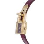 Montre d'occasion HERMES Kelly femme quartz bracelet cuir cresus - vue D2
