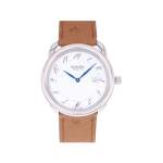 Montre d'occasion HERMES Arceau mixte quartz bracelet cuir cresus - vue 1