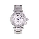 Montre d'occasion CARTIER Pasha mixte automatique bracelet acier - vue 1