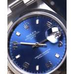 Montre d'occasion ROLEX Date mixte mouvement automatique certifié (cosc) bracelet acier - vue D2