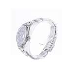Montre d'occasion ROLEX Date mixte mouvement automatique certifié (cosc) bracelet acier - vue D3