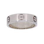 Bague d'occasion CARTIER Love mixte or blanc 750/1000 - vue 1
