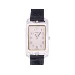 Montre d'occasion HERMES Cape Cod femme quartz bracelet cuir cresus - vue 1