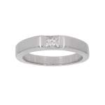 Bague d'occasion CARTIER Tank femme or blanc 750/1000 - vue 1