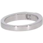 Bague d'occasion CARTIER Tank femme or blanc 750/1000 - vue 3