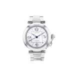 Montre d'occasion CARTIER Pasha femme automatique bracelet acier - vue 1
