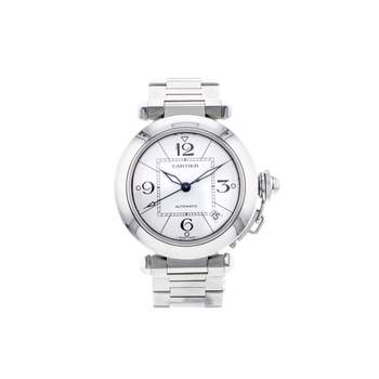 Montre d'occasion CARTIER Pasha femme automatique bracelet acier