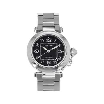 Montre d'occasion CARTIER Pasha mixte automatique bracelet acier