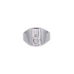 Bague d'occasion HERMES Bandeau femme argent 925/1000 - vue D1