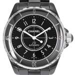 Montre d'occasion CHANEL J12 femme automatique bracelet céramique - vue D1