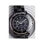 Montre d'occasion CHANEL J12 femme automatique bracelet céramique - vue D4