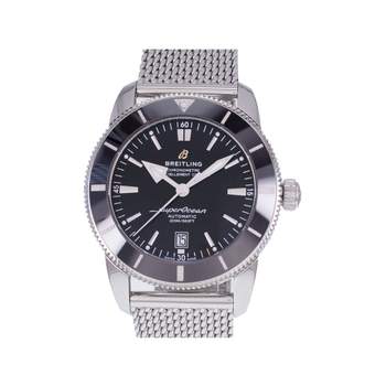 Montre d'occasion BREITLING SuperOcean homme mouvement automatique certifié (cosc) bracelet acier