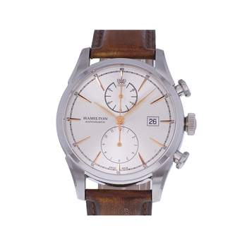 Montre d'occasion HAMILTON American Classic homme automatique bracelet cuir d'origine