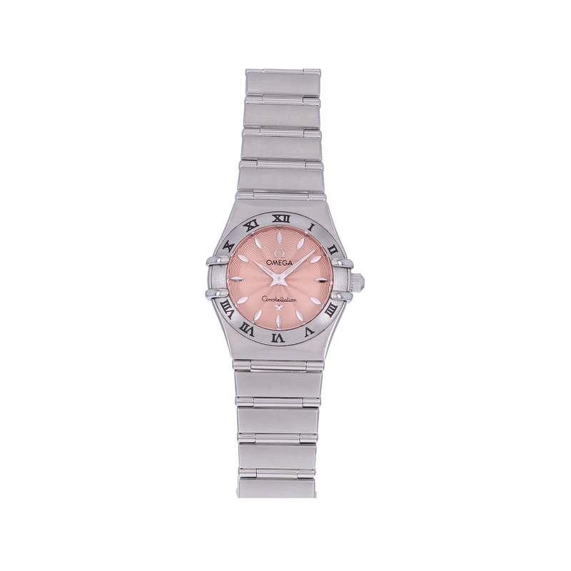 Montre d'occasion OMEGA Constellation femme quartz bracelet acier - vue 1