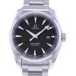 Montre d'occasion OMEGA Seamaster homme quartz bracelet acier - vue D1