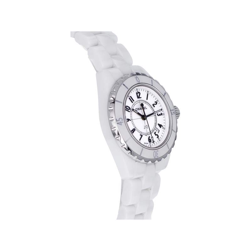 Montre d'occasion CHANEL J12 femme quartz bracelet céramique - vue 2