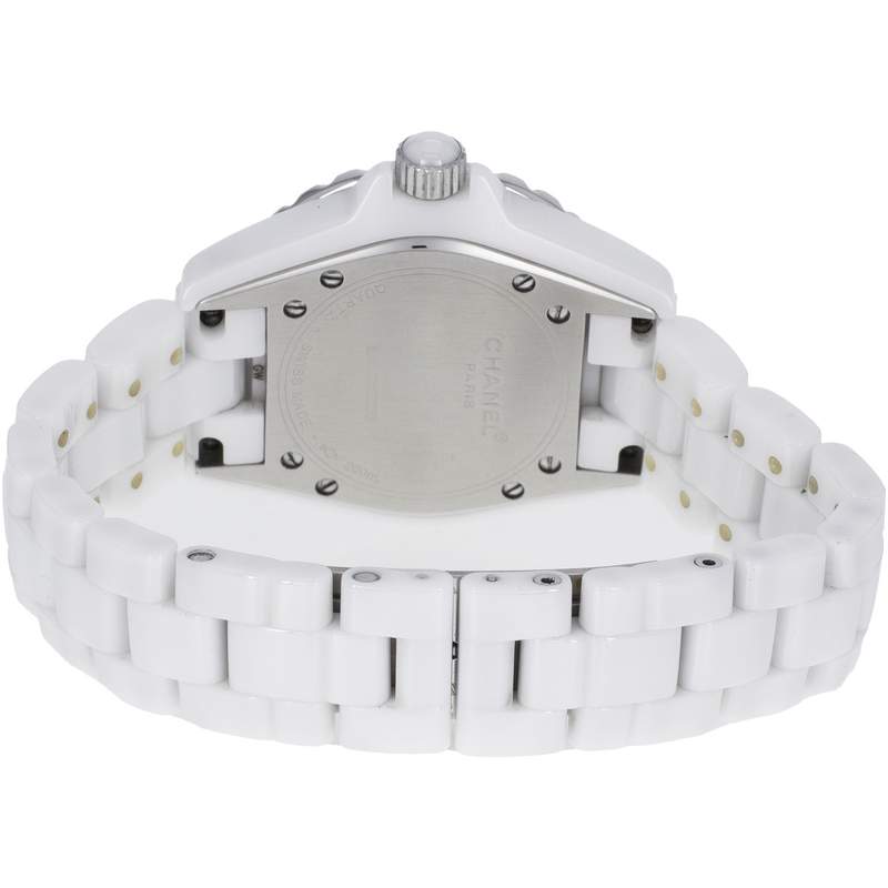 Montre d'occasion CHANEL J12 femme quartz bracelet céramique - vue 3