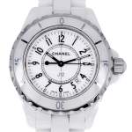 Montre d'occasion CHANEL J12 femme quartz bracelet céramique - vue D1