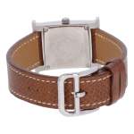 Montre d'occasion HERMES Heure H femme quartz bracelet cuir d'origine - vue 3