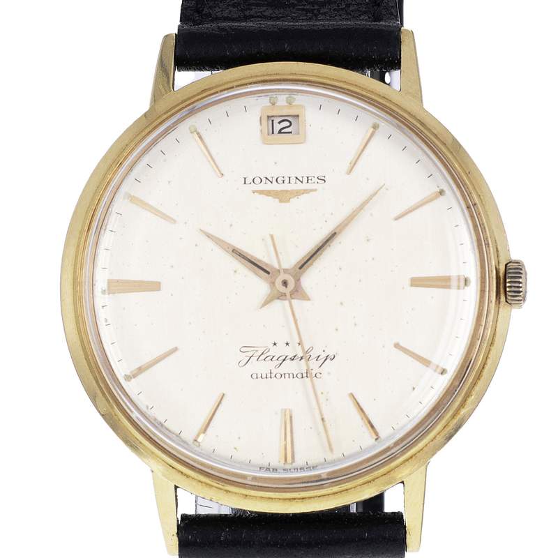 Montre d'occasion LONGINES Flagship Vintage mixte automatique bracelet cuir cresus - vue D1