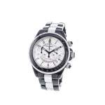 Montre d'occasion CHANEL J12 Superleggera Chronographe homme mouvement automatique certifié (cosc) bracelet céramique - vue 4
