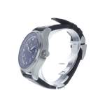Montre d'occasion IWC Pilot Worldtimer homme automatique bracelet cuir d'origine - vue D2
